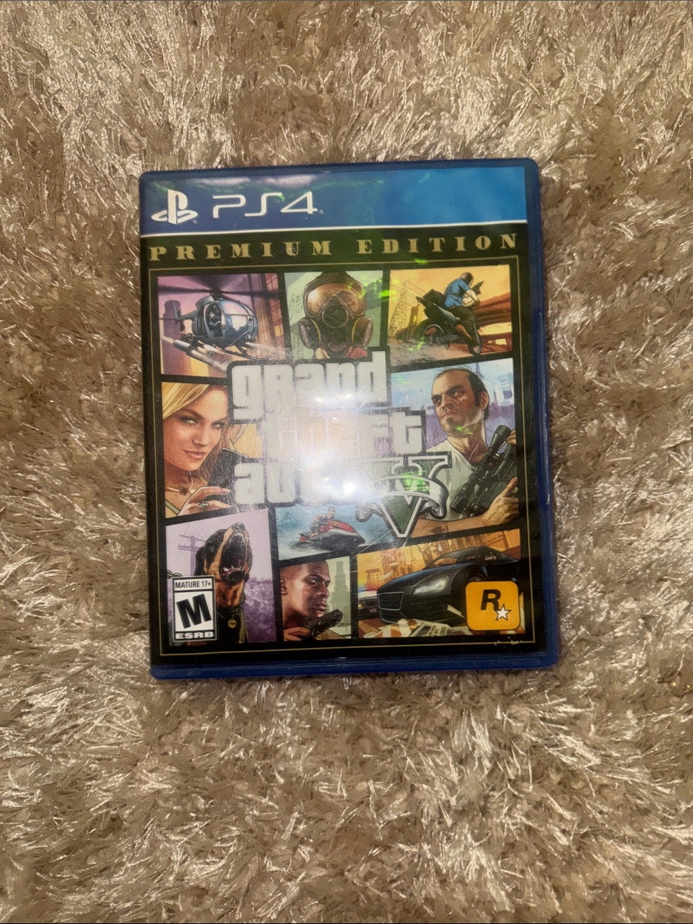 PlayStation 4 Grand Theft Auto V Premium Edition - Blue Case